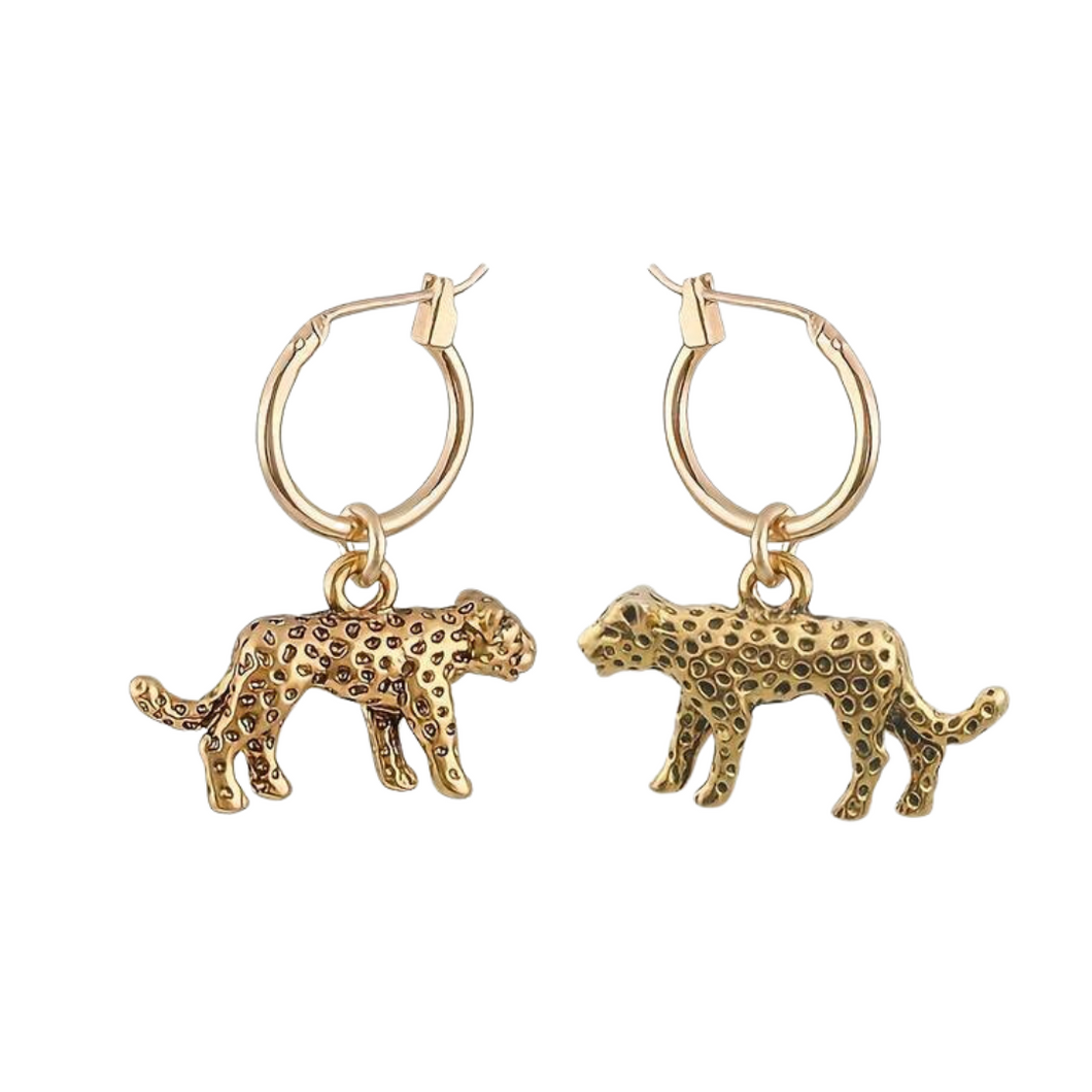 Leopard Earrings