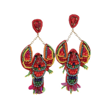 Load image into Gallery viewer, Lobster Earrings
