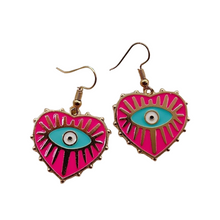 Load image into Gallery viewer, Heart Earrings
